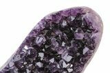 Deep-Purple Amethyst Wings on Metal Stand - Large Crystals #209260-13